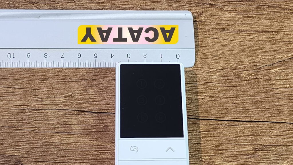 ACATAY D33100 Beyaz 6 Kanallı RF Uzaktan Kumanda