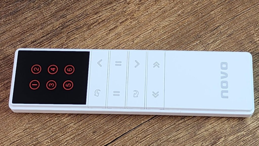 ACATAY D33106 Jaluzi Kumandası - 6 Kanallı, Beyaz Renk, RF Kontrollü Kumanda