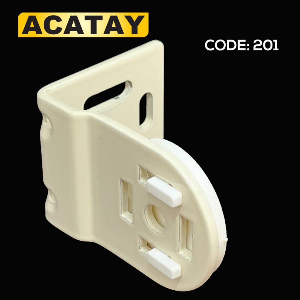 ACS 10493 şarjlı stor perde motorları ile uyumlu, güçlü ve dayanıklı metal ayak takımı – ACATAY Code 201