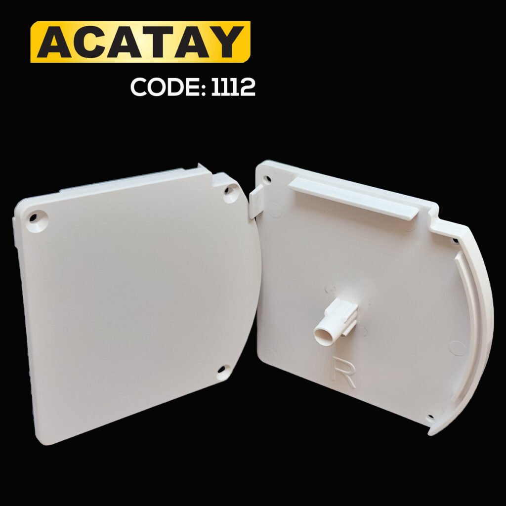 ACATAY Code:1112 Kapalı Kasa Kapak Takımı – Jumbo kapalı kasa alüminyum profiller ile uyumlu büyük boy kapak seti