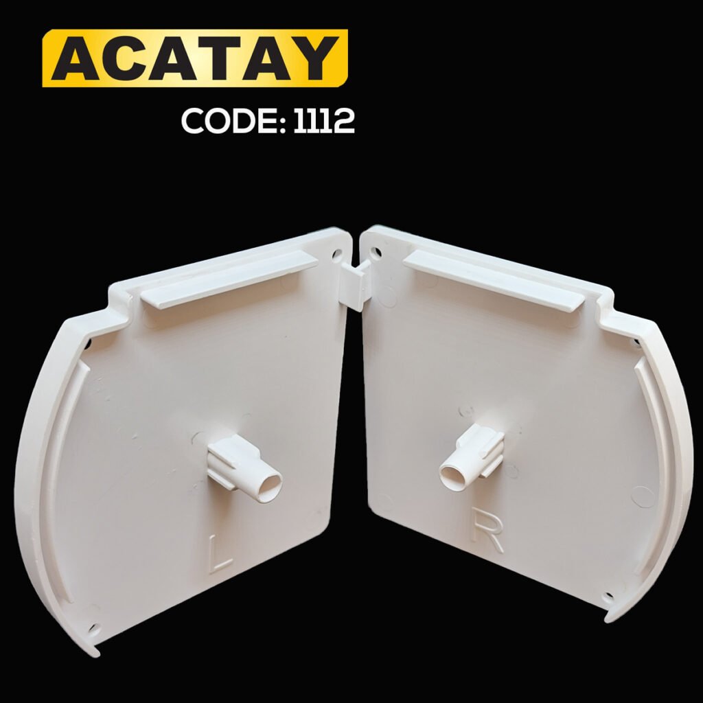 ACATAY Code:1112 Kapalı Kasa Kapak Takımı – Jumbo kapalı kasa alüminyum profiller ile uyumlu büyük boy kapak seti