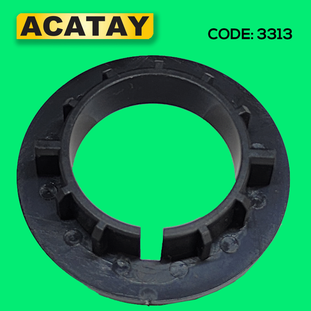 ACATAY code 3313 61 mm bilezik - stor perde motoru ve 61 mm alüminyum boru uyum aparatı