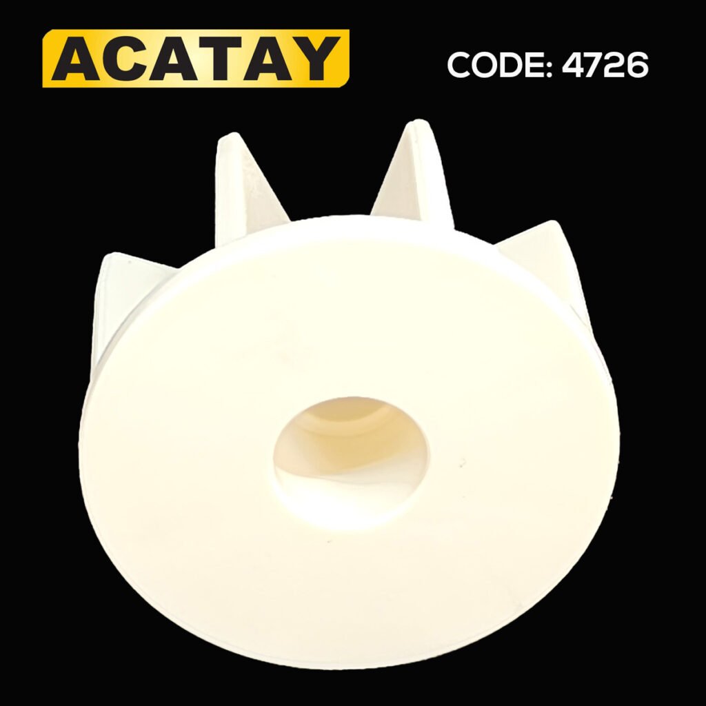 code 4726 Orta Ayak Boru Sonu – 47 mm Kapalı Kasa Stor Perde Uyumlu