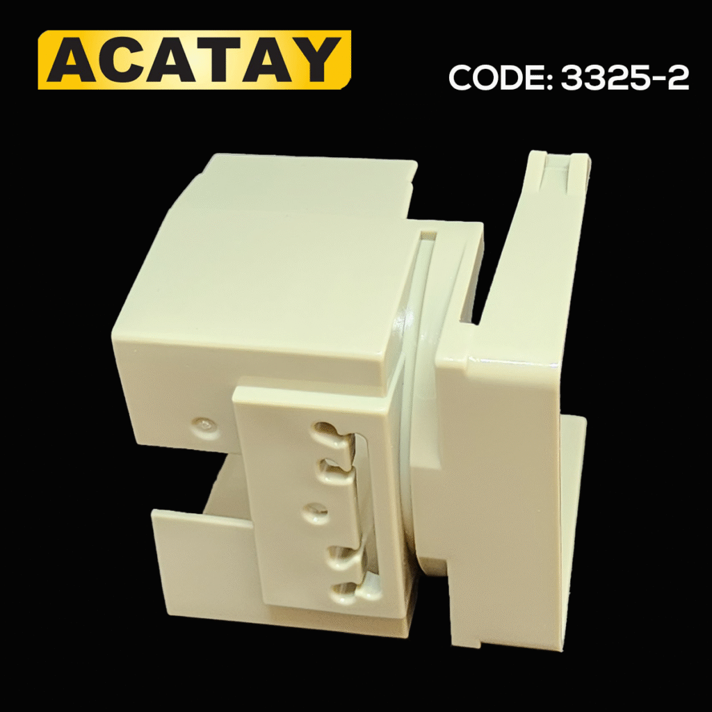 3325-2 AHŞAP JALUZİ İP MAKARASI YATAĞI – ACATAY PERDE MOTORLARI